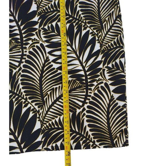 Christian Lacroix Women's Tropical Leaf Print Halterneck Midi Dress, Size S. - Picture 8 of 8